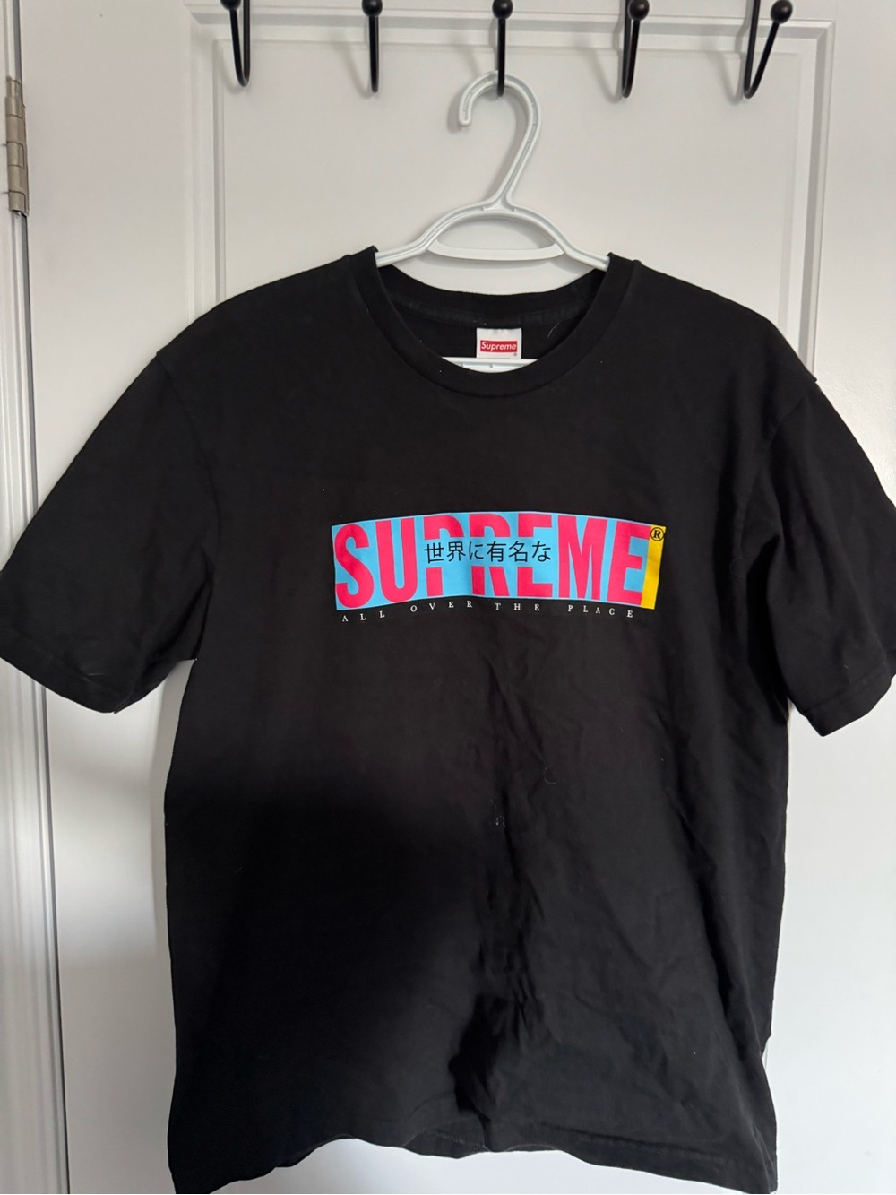2022 Supreme All Over Tee 'Black'